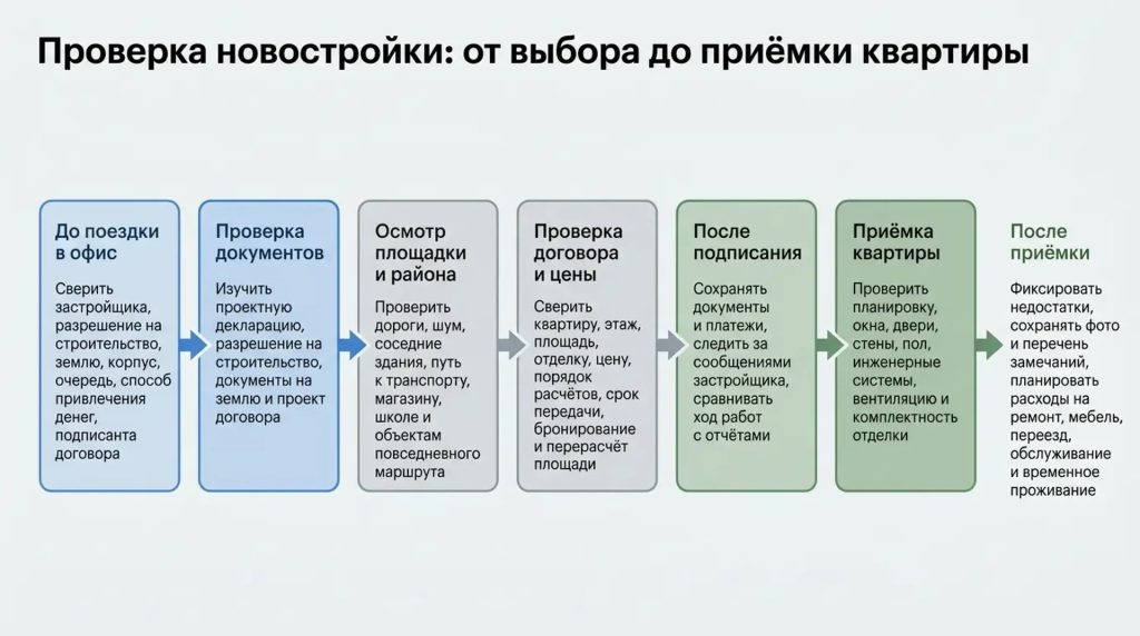 Проверка новостройки: от выбора до приемки квартиры